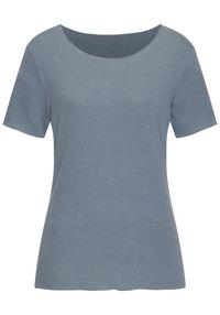 Lascana Rundhalsshirt T-Shirt Damen - hellblau
