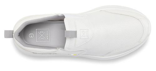 Rückansicht von John Devin Sneaker Sneaker weiß