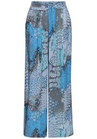 Buffalo Palazzohose Stoffhose Damen - blau