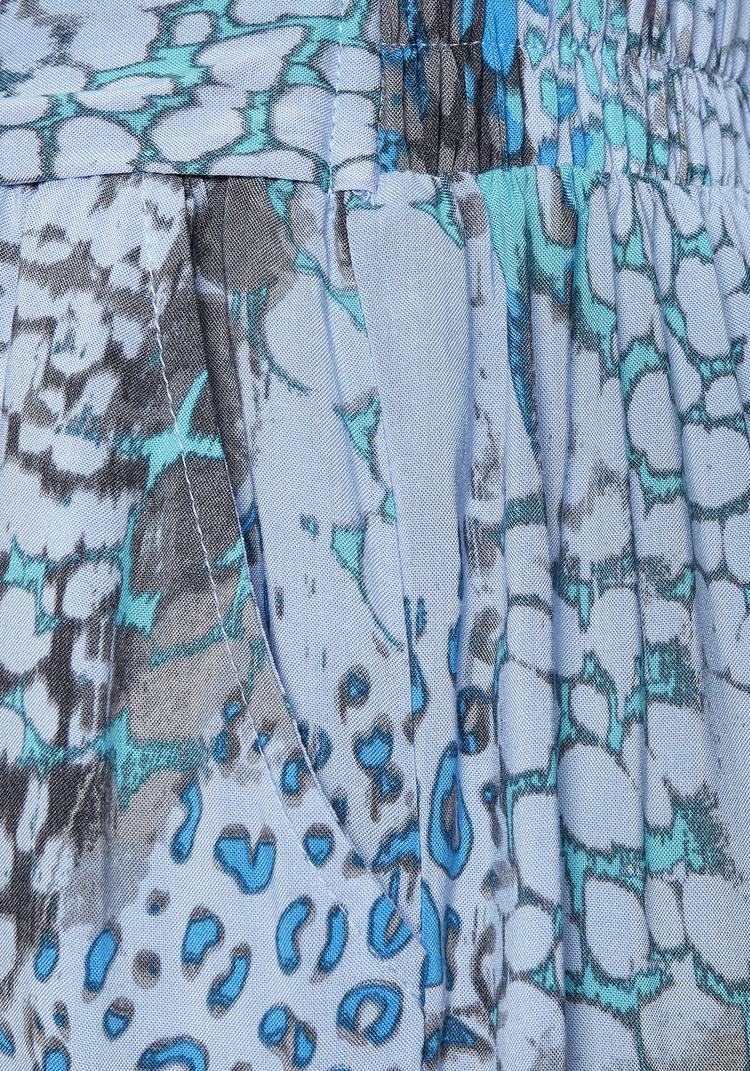 Buffalo Buffalo Palazzohose Stoffhose Damen - blau - 1 | SportScheck