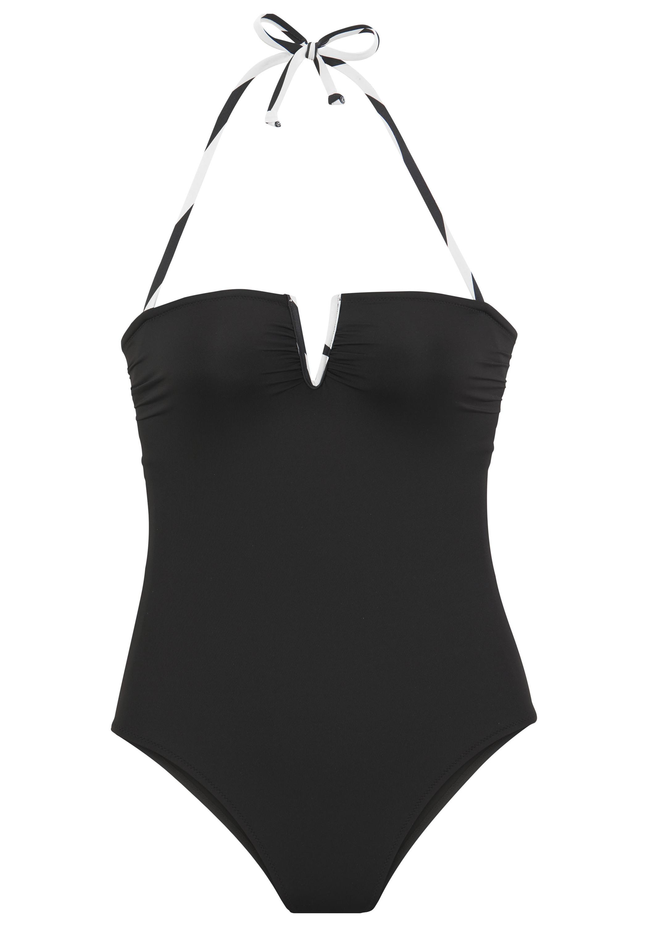 FRENCH CONNECTION Badeanzug Badeanzug Damen - schwarz