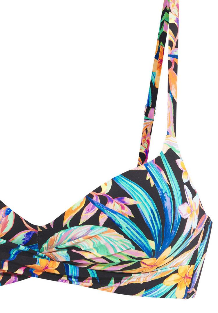 sunseeker sunseeker Triangel-Bikini-Top Bikini Oberteil Damen - schwarz bedruckt - 4 | SportScheck