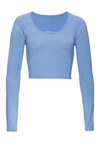 Copenhagen Studios Longsleeve Longshirt Damen - blau