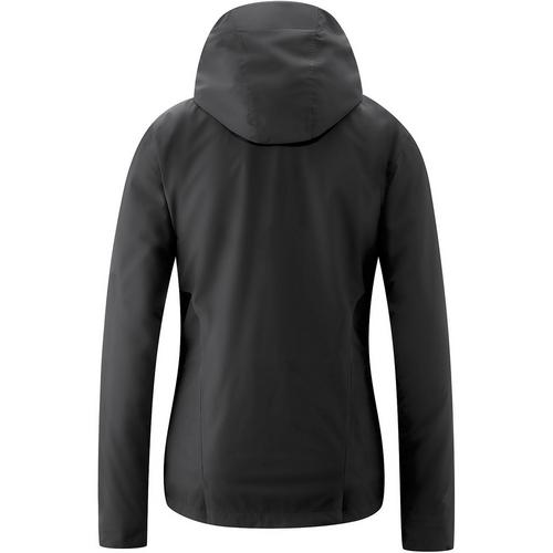 Rückansicht von Maier Sports Gregale DJ Doppeljacke Damen Nachtschwarz