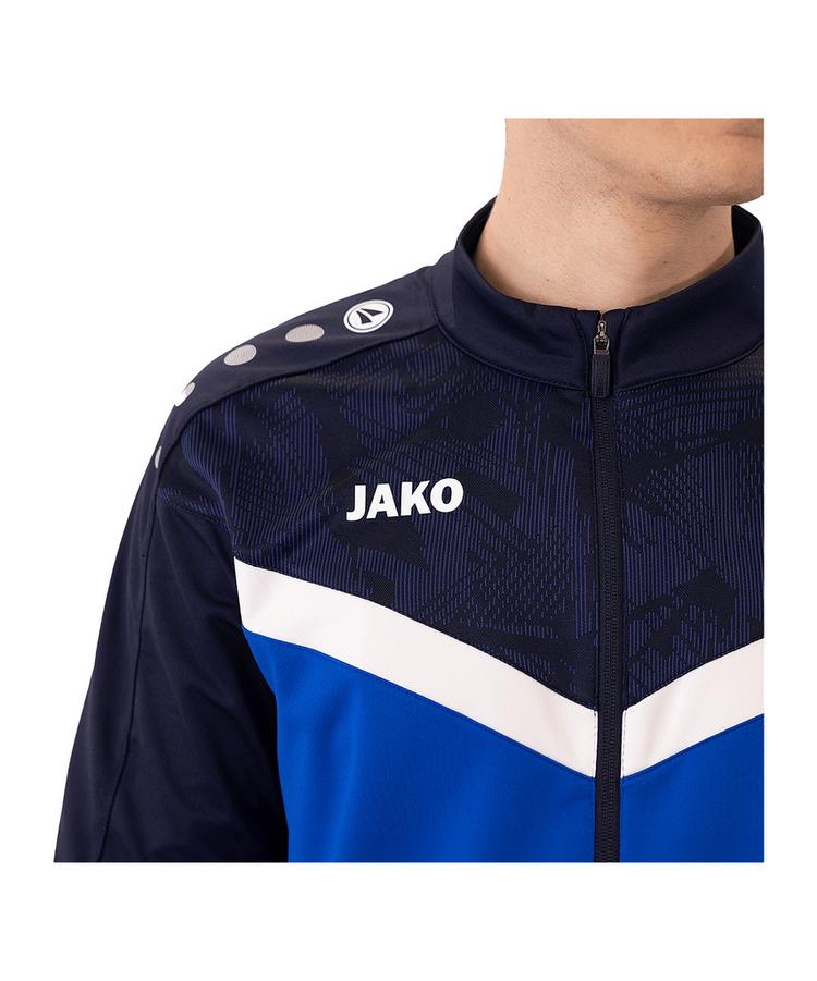 JAKO JAKO Iconic Trainingsanzug Kids Trainingsanzug Kinder - blaublau - 1 | SportScheck