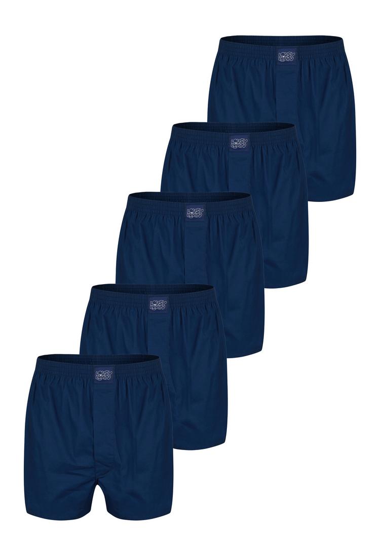 Lousy Livin Lousy Livin Plain 5 Pack Boxershorts Unterhose Herren - Navy - 0 | SportScheck