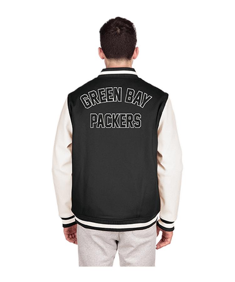 New Era New Era Green Bay Packers Varsity Jacke Sweatjacke Herren - schwarz - 1 | SportScheck