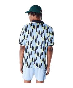 Rückansicht von New Era Soccer Trikot T-Shirt Herren blau