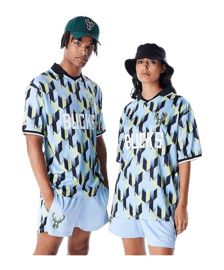 New Era New Era Soccer Trikot T-Shirt Herren - blau - 2 | SportScheck