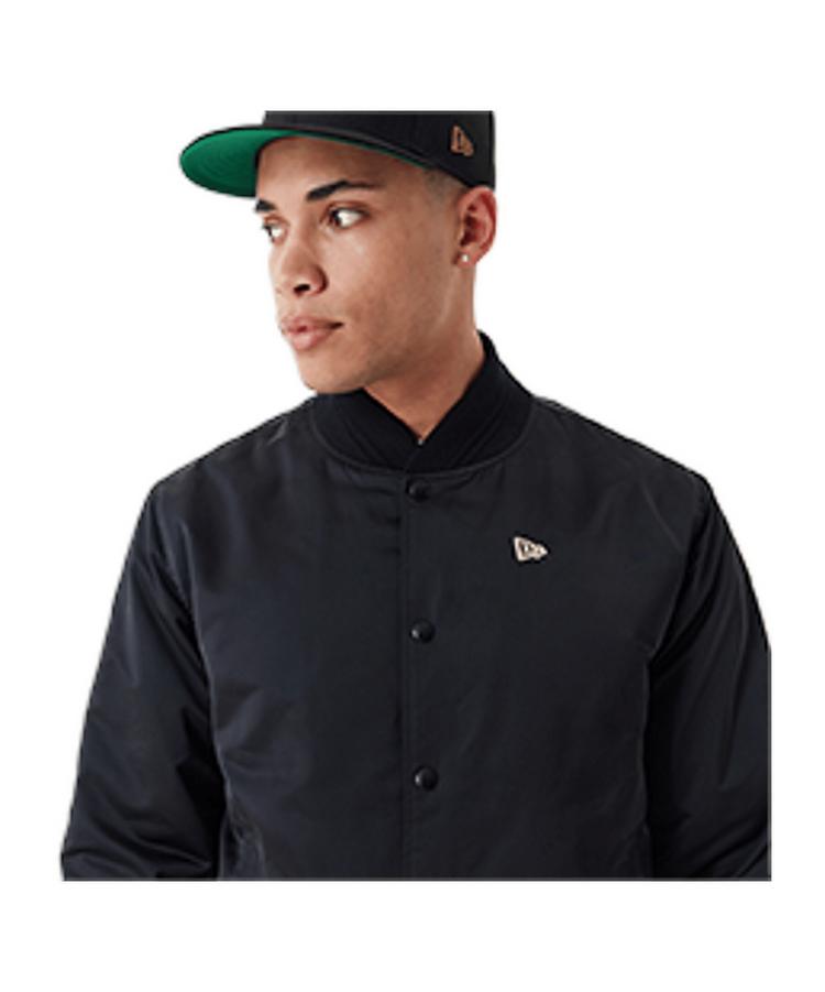 New Era New Era Satin Bomber Jacke Sweatjacke Herren - schwarz - 0 | SportScheck