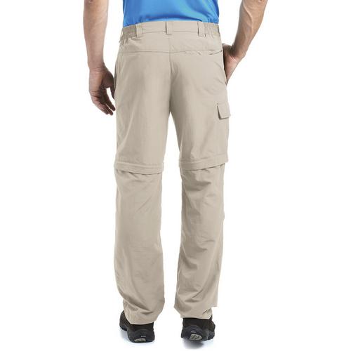 Rückansicht von Maier Sports Trave Trekkinghose Herren Grau