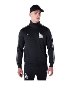 New Era MLB Los Angeles Dodgers Trainingsjacke Sweatjacke Herren schwarz