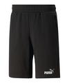 PUMA ESS+ 2 COL 10inch Short Sweathose Herren - schwarzweiss