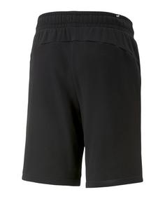 Rückansicht von PUMA ESS+ 2 COL 10inch Short Sweathose Herren schwarzweiss