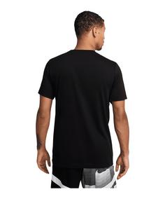 Rückansicht von Nike Stockings T-Shirt Weiß T-Shirt Herren schwarz