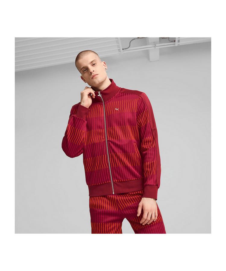 PUMA PUMA The Players Lane T7 Freizeitjacke Sweatjacke Herren - rot - 0 | SportScheck