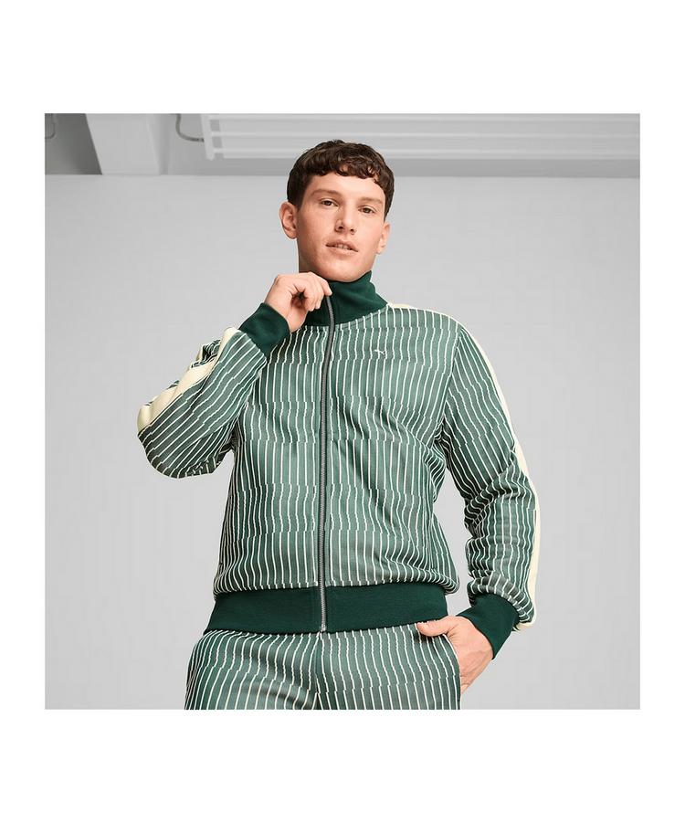 PUMA PUMA The Players Lane T7 Freizeitjacke Sweatjacke Herren - gruen - 0 | SportScheck