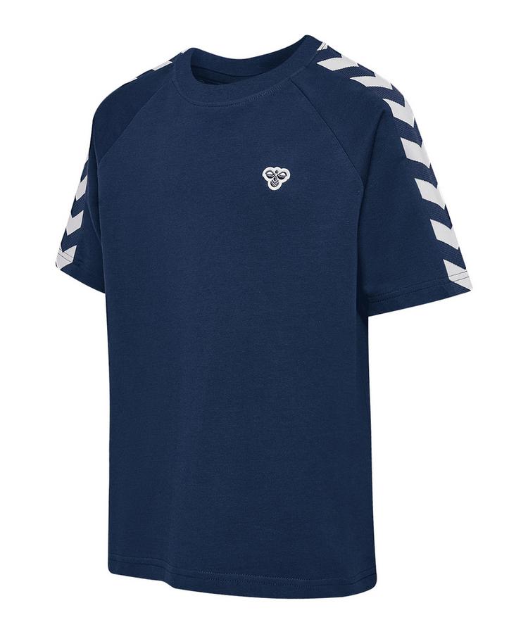 hummel hummel Archive Loose S/S T-Shirt Kids Wei&szlig; T-Shirt Kinder - blau - 0 | SportScheck