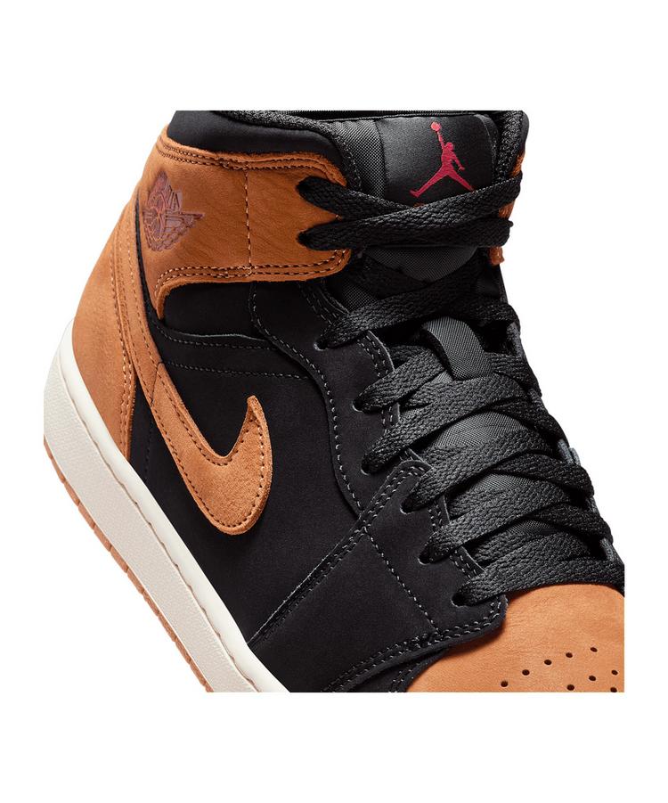 Nike Nike Air 1 Mid SE Black Flax Sneaker Herren - schwarzbraun - 3 | SportScheck