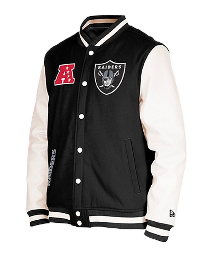 New Era New Era Las Vegas Raiders Varsity Jacke Sweatjacke Herren - schwarz - 0 | SportScheck
