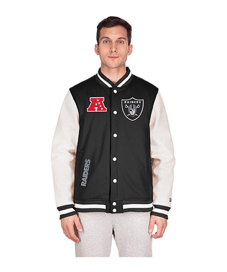 New Era New Era Las Vegas Raiders Varsity Jacke Sweatjacke Herren - schwarz - 0 | SportScheck