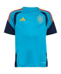 adidas Spanien Tiro Trainingsshirt Kids T-Shirt Kinder - blau