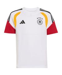 adidas DFB Deutschland Tiro T-Shirt Kids Wei&szlig; T-Shirt Kinder - weiss