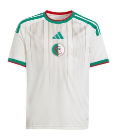 adidas Algerien Trikot Home WM 2026 Kids Weiß Fußballtrikot Kinder weiss