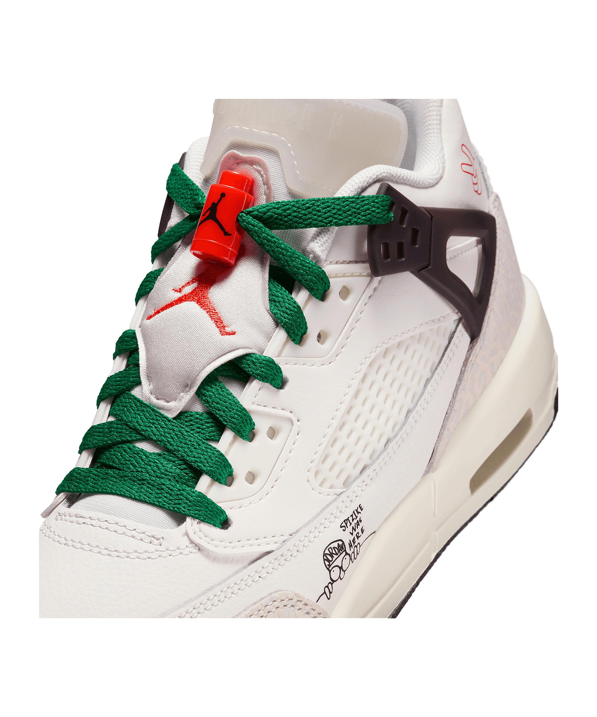 Nike Spizike Low Was Here GS Kids Beige Sneaker Kinder - beigeorangeschwarz