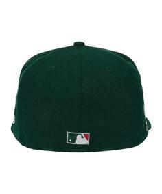 Rückansicht von New Era Anaheim Angels 50th 59Fifty Cap Cap gruen