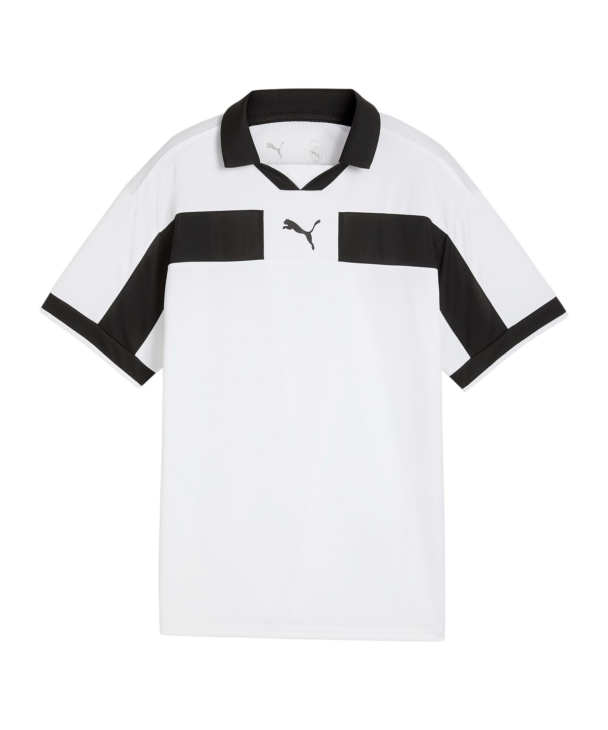 PUMA teamCLASSIC Match Trikot Kids Wei&szlig; Trikot Kinder - weissschwarz