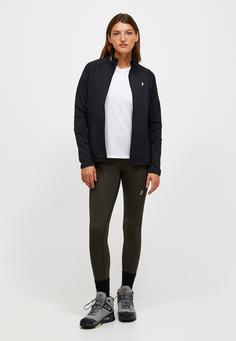 Rückansicht von Peak Performance Fleecejacke Damen black