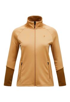 Peak Performance Fleecejacke Damen CAMEL