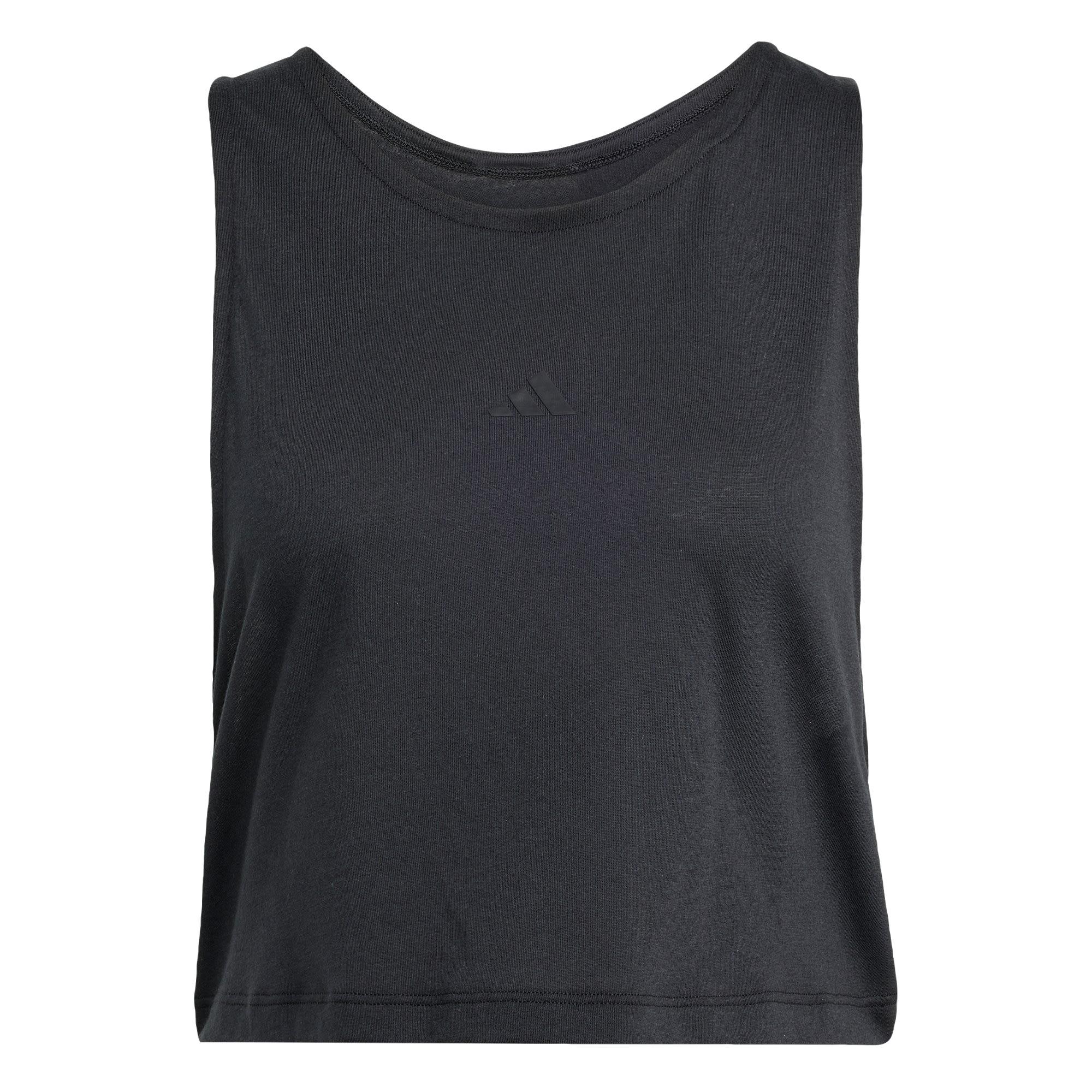adidas Yoga Essentials Tanktop, k&uuml;rzer... Croptop Damen - Black