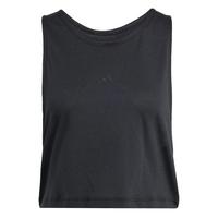 adidas Yoga Essentials Tanktop, k&uuml;rzer... Croptop Damen - Black