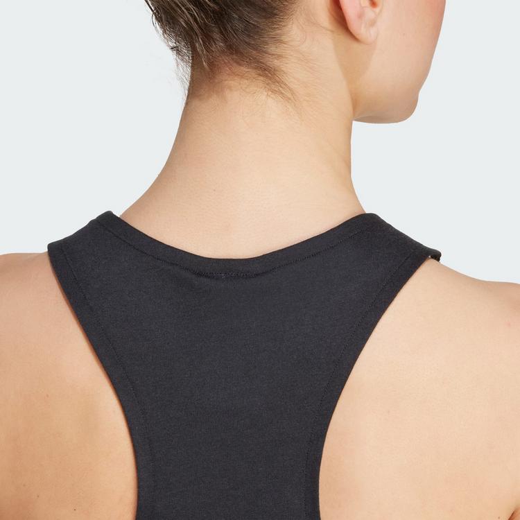 adidas adidas Yoga Essentials Tanktop, k&uuml;rzer... Croptop Damen - Black - 1 | SportScheck