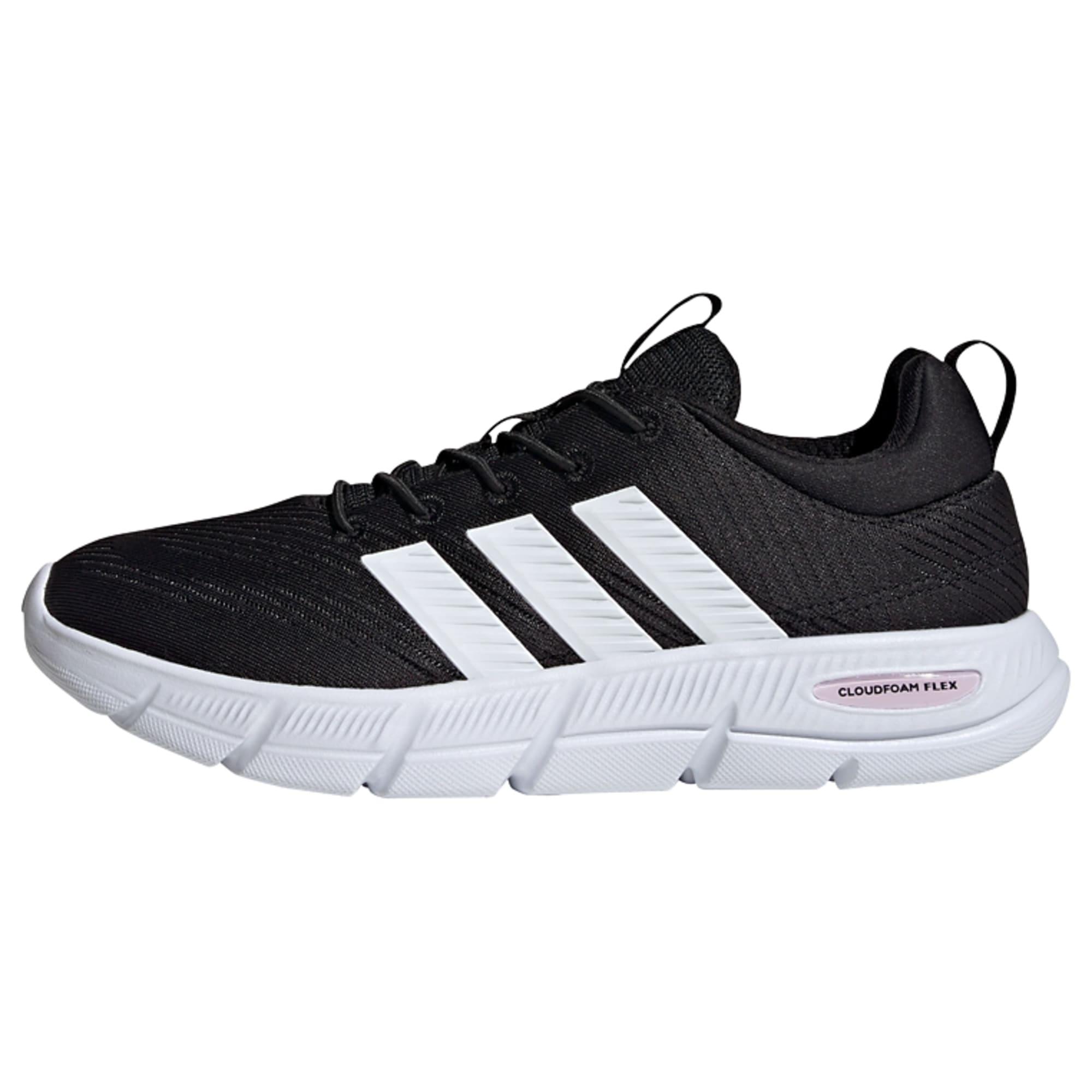 adidas CLOUDFOAM FLEX SCHUH, ELASTISCHE... Sneaker Damen - Core Black / Zero Metalic / Almost Pink