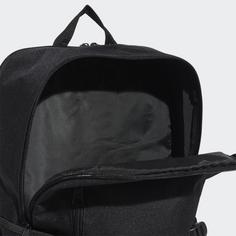 Rückansicht von adidas Rucksack Classic Boxy Rucksack Daypack Black / Black / White