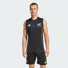 Rückansicht von adidas ALL BLACKS MARVEL SINGLET Funktionsshirt Herren Black