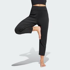 Rückansicht von adidas All Me Yoga Essentials Hose Funktionshose Damen Black