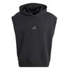 adidas SOFT LUX KAPUZENWESTE Hoodie Herren - Black