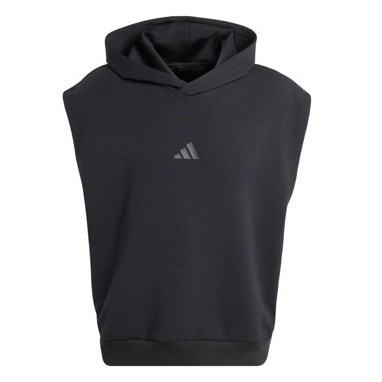 adidas adidas SOFT LUX KAPUZENWESTE Hoodie Herren - Black - 0 | SportScheck