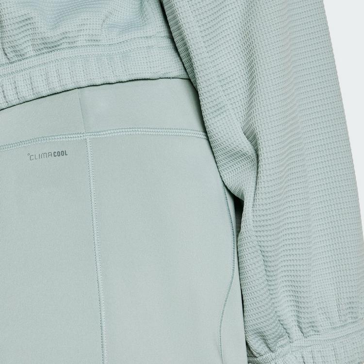 adidas adidas All Me Yoga Essentials Hose Funktionshose Damen - Wonder Sage - 1 | SportScheck