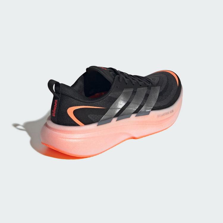 adidas adidas SUPERNOVA GLIDE M LAUFSCHUH Laufschuhe Herren - Core Black / Iron Metallic / Lucid Orange - 4 | SportScheck