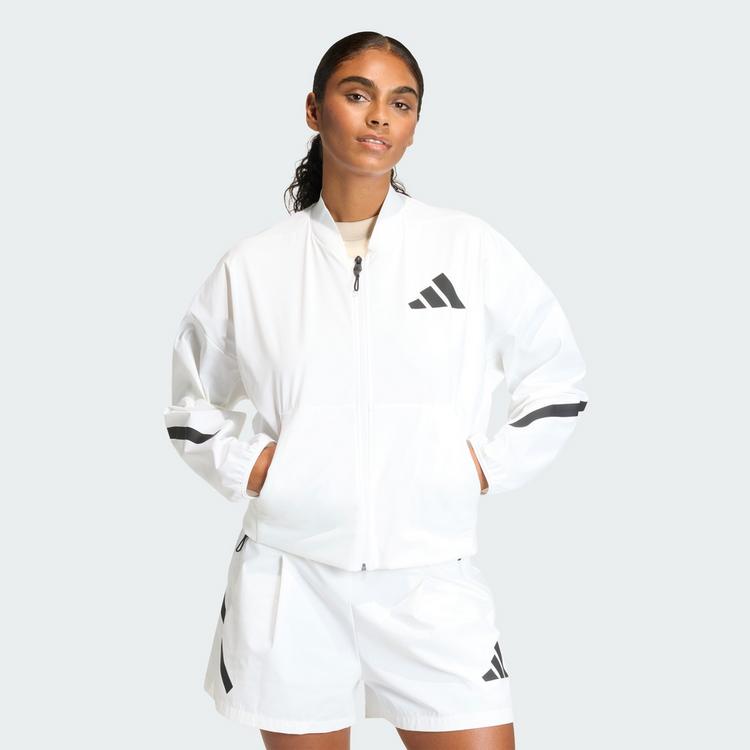 adidas adidas ADIDAS Z.N.E. WOVEN BOMBERJACKE Jacke Damen - White - 0 | SportScheck