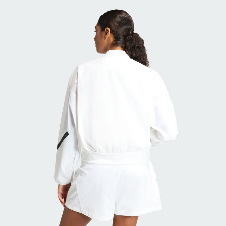 adidas adidas ADIDAS Z.N.E. WOVEN BOMBERJACKE Jacke Damen - White - 1 | SportScheck