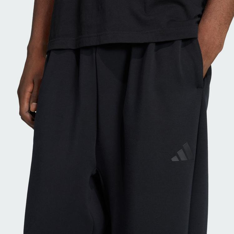 adidas adidas Soft Lux Hose, Gerade L&auml;nge Trainingshose Herren - Black - 0 | SportScheck