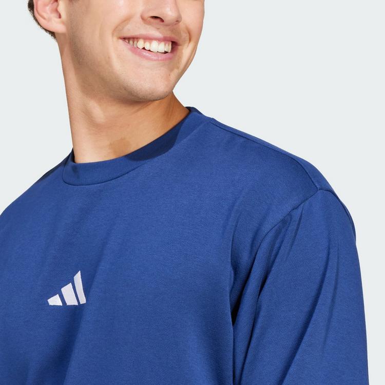 adidas adidas Essentials Feelcozy Sweatshirt Sweatshirt Herren - Dark Blue / White - 0 | SportScheck