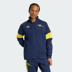 Rückansicht von adidas Arsenal FC LFSTLR Trainingsjacke Trainingsanzug Herren Night Indigo