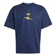 adidas Arsenal FC LFSTLR T-Shirt Fanshirt Herren Night Indigo